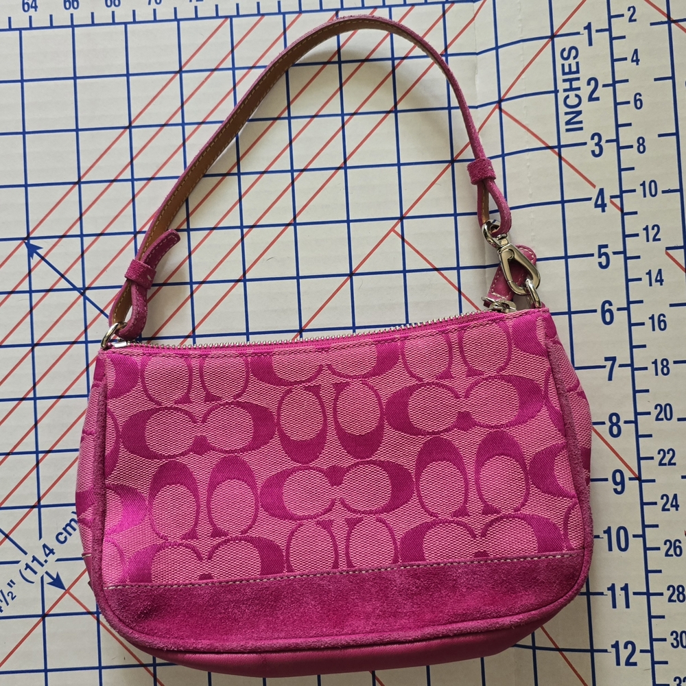 COACH Pink Signature Bag